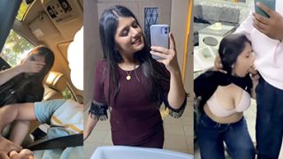 Desi Horny Babe Blowjob In Car Sex Vdo