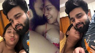 Desi Indian Couple Romance – Sex in Doggy Leaked