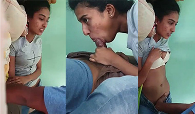 Indian College Couple Blowjob – Riding Viral Sex
