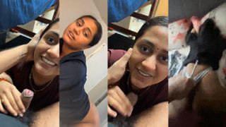 Indian College Girl Blowjob – Doggy Sex Viral